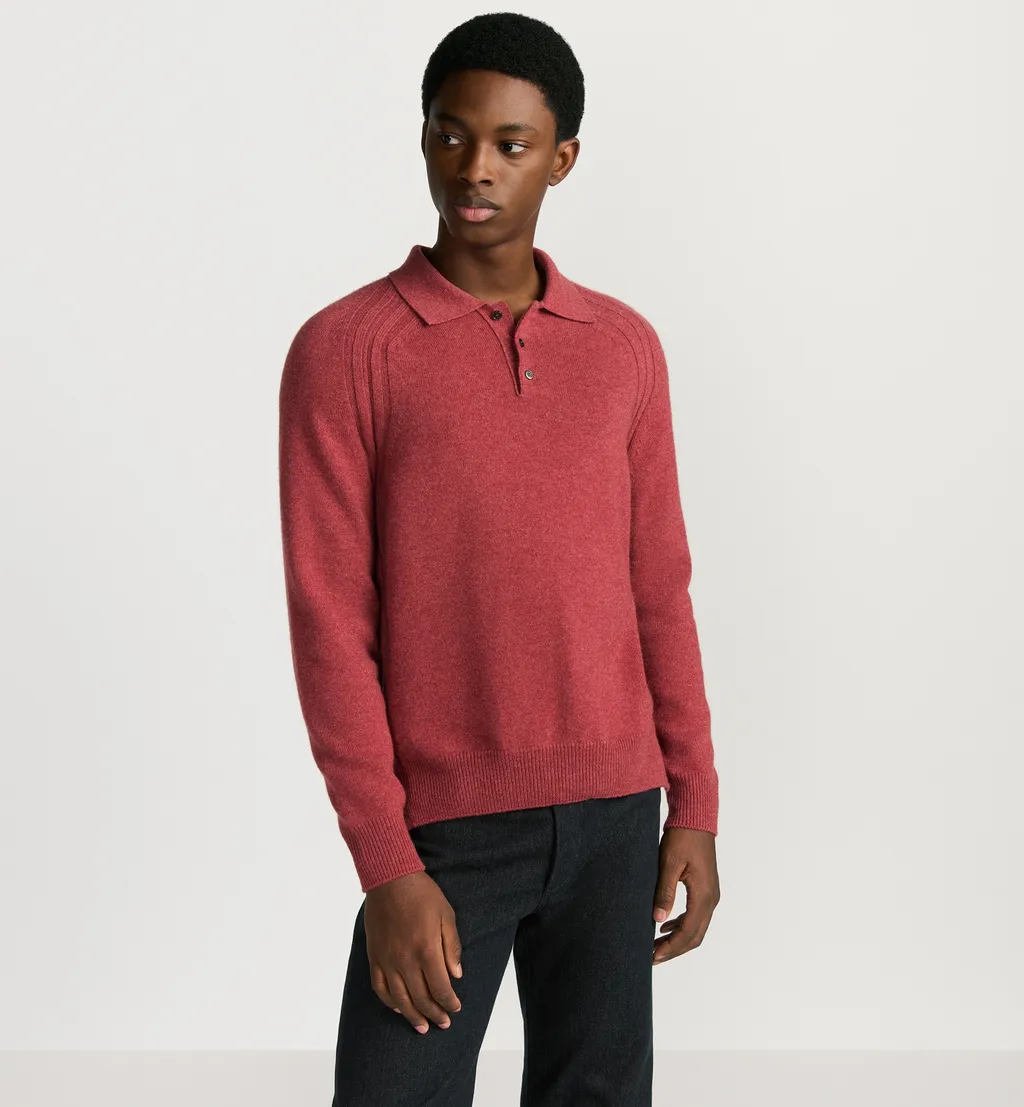 Dior Icons Long-Sleeved Polo Shirt