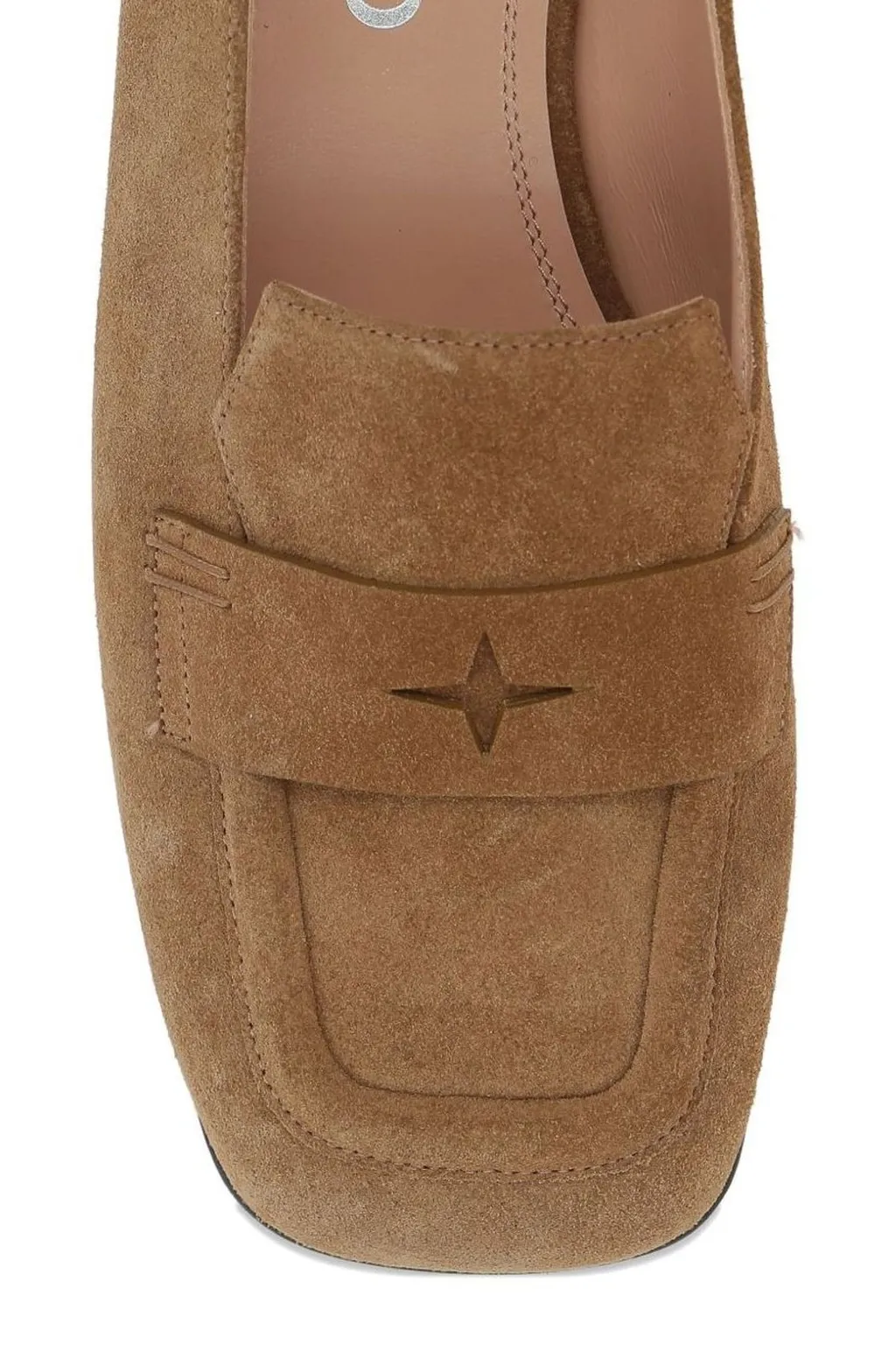 Nodaleto Square-Toe Loafers