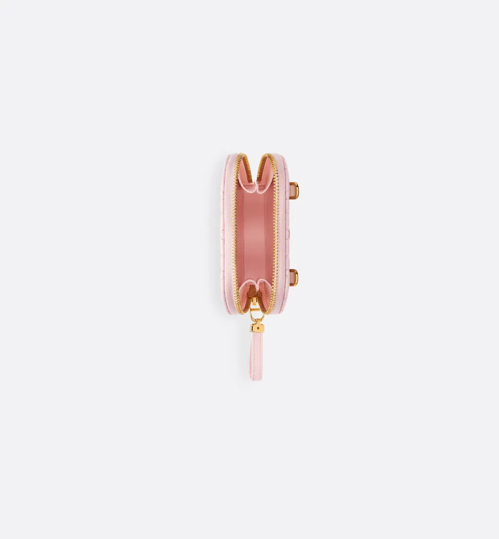 Dior Caro Heart Pouch With Chain
