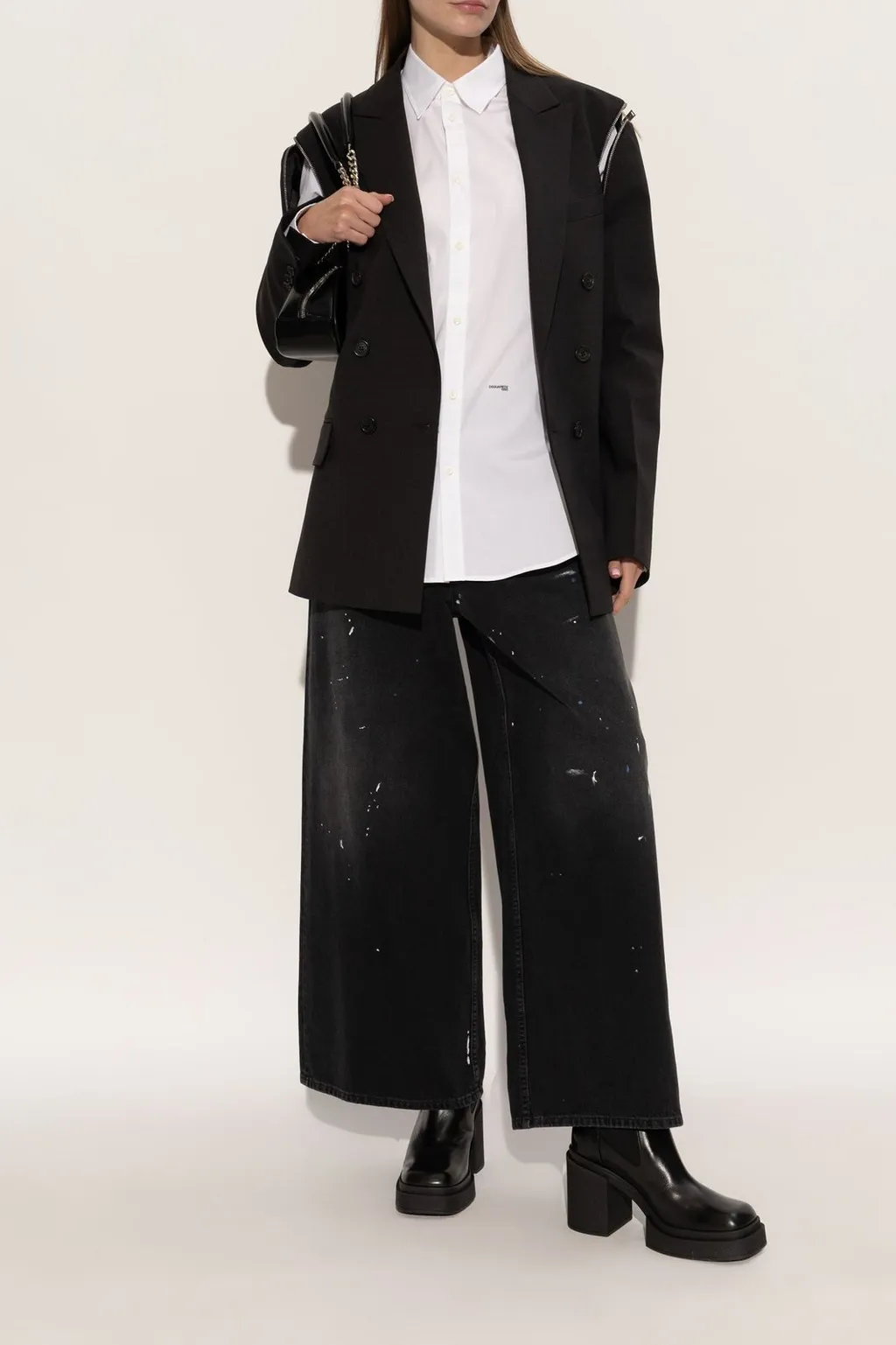 Nodaleto Platform Block-Heel Boots