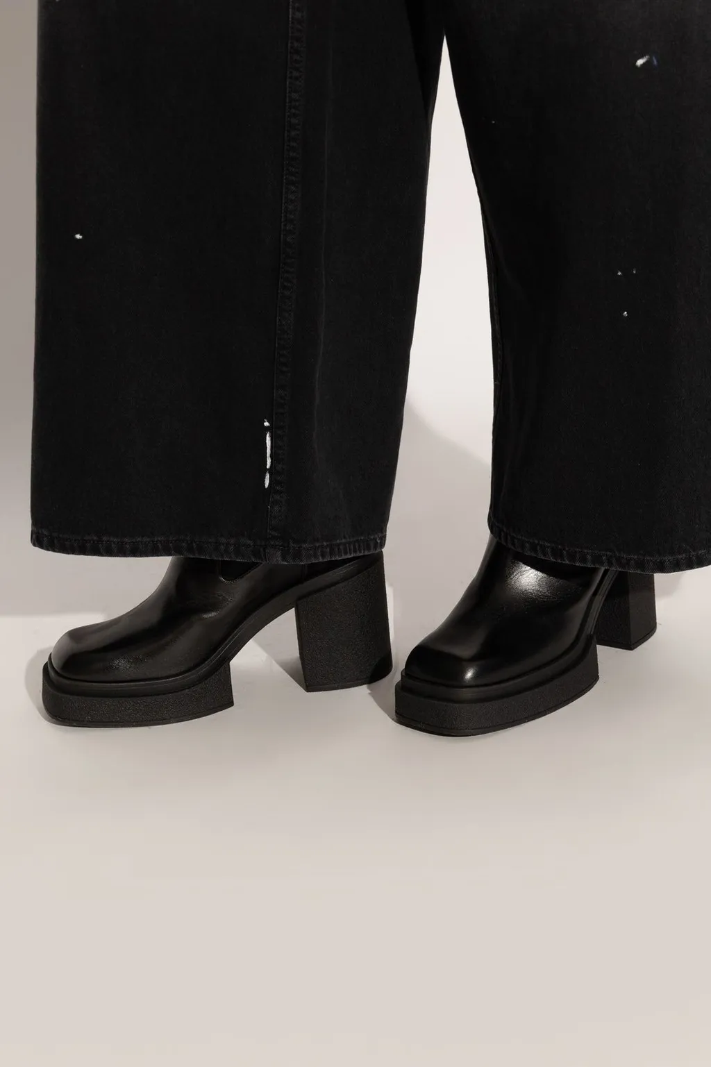 Nodaleto Platform Block-Heel Boots
