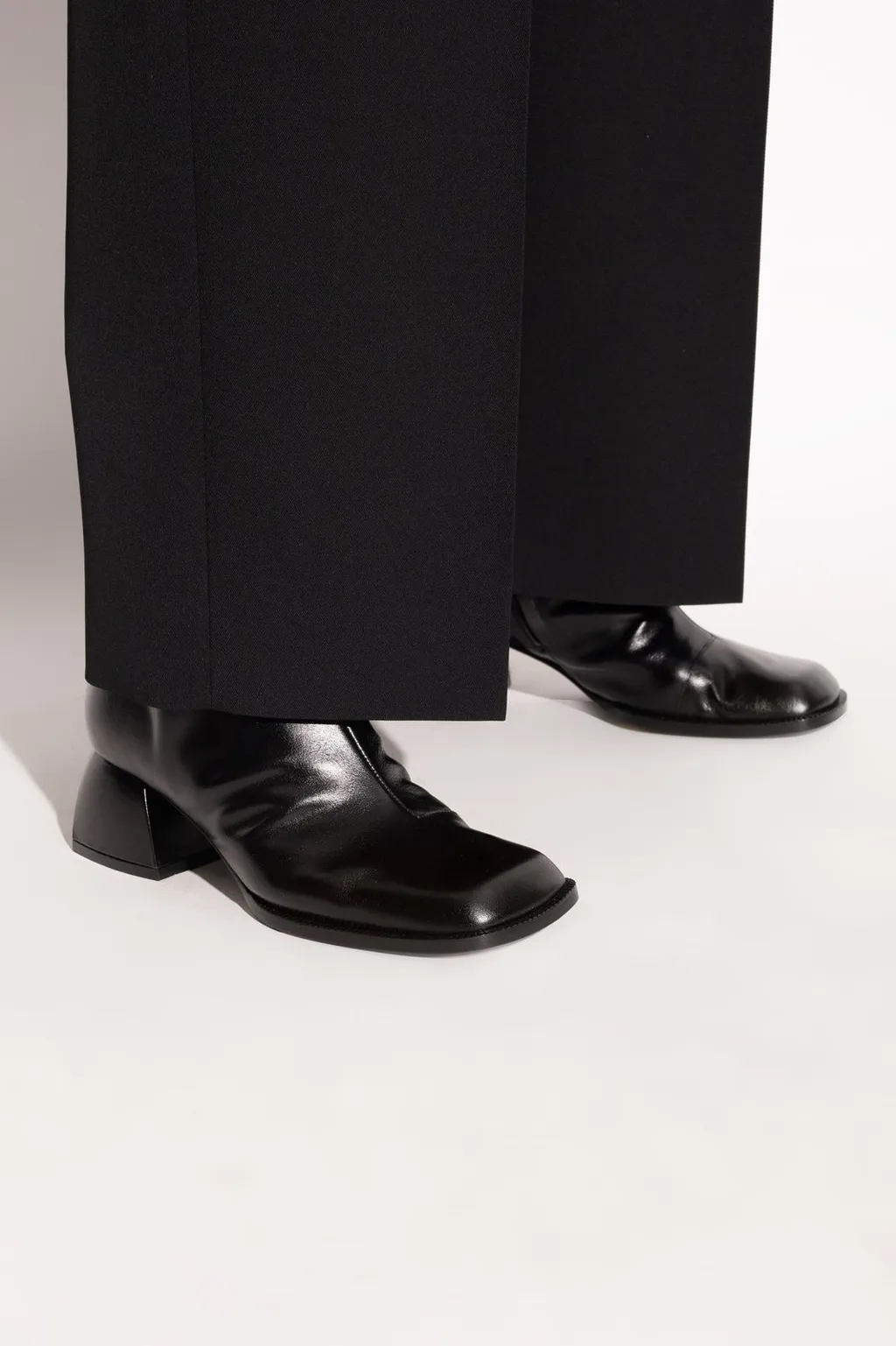 Nodaleto Block-Heel Ankle Boots