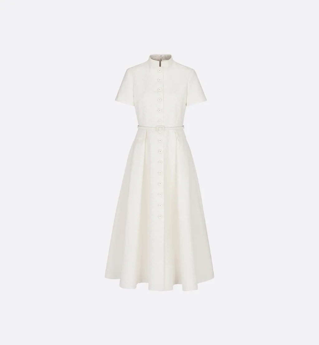 Mid-Length Belted Shirtdress
