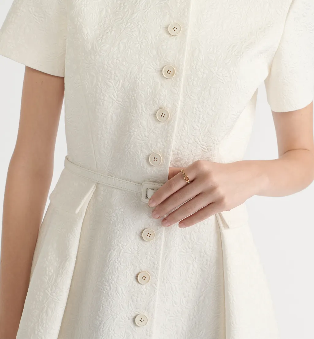 Mid-Length Belted Shirtdress