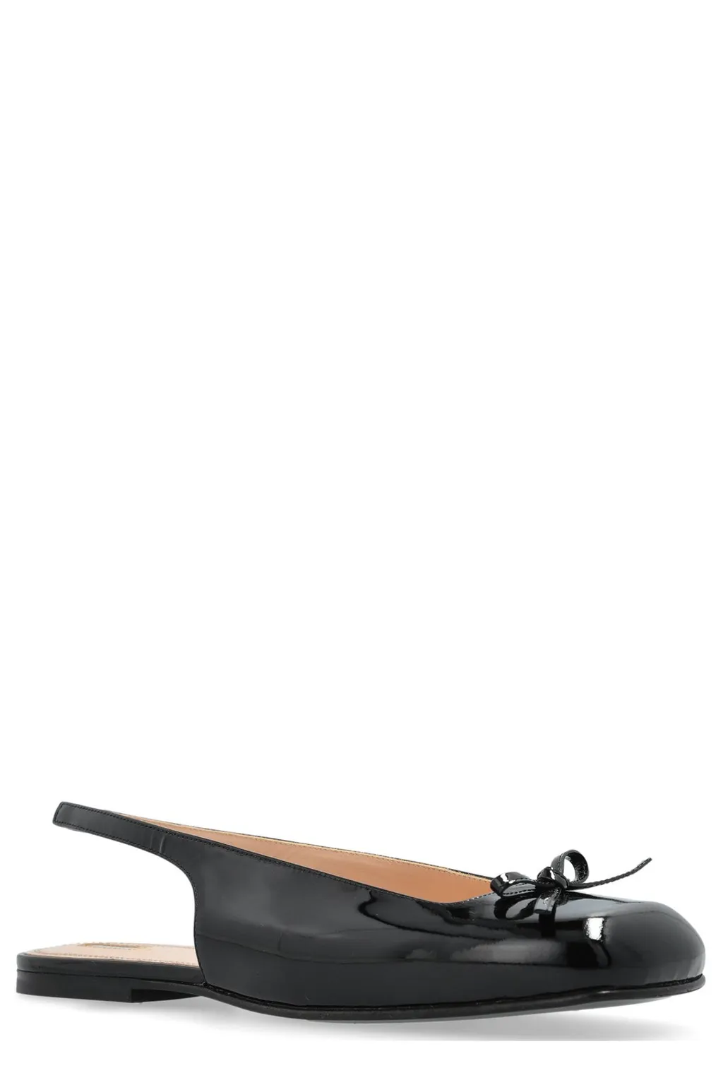 Nodaleto Bow Detail Slingback Flats