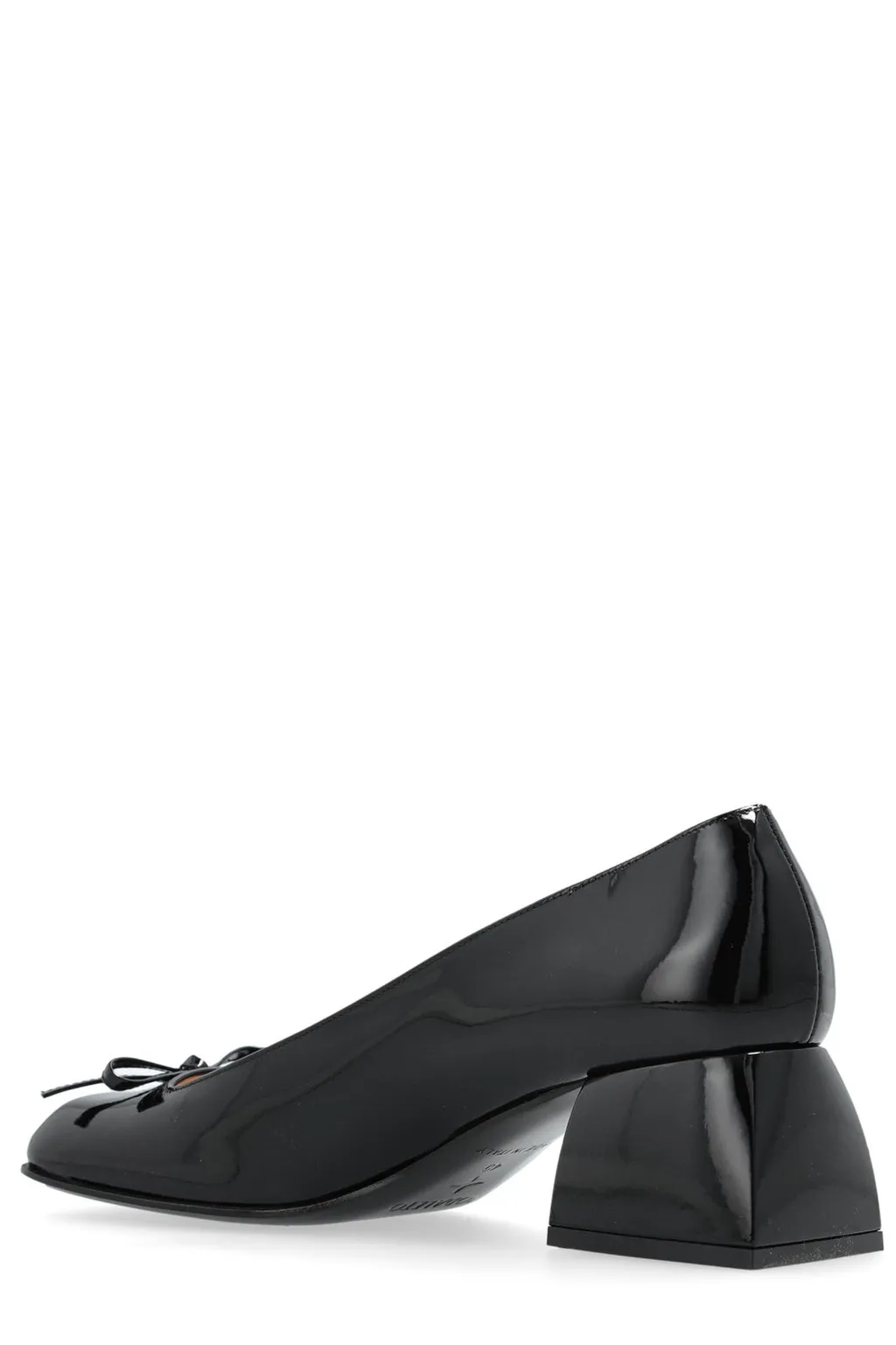Nodaleto Bow Detail Block Heel Pumps