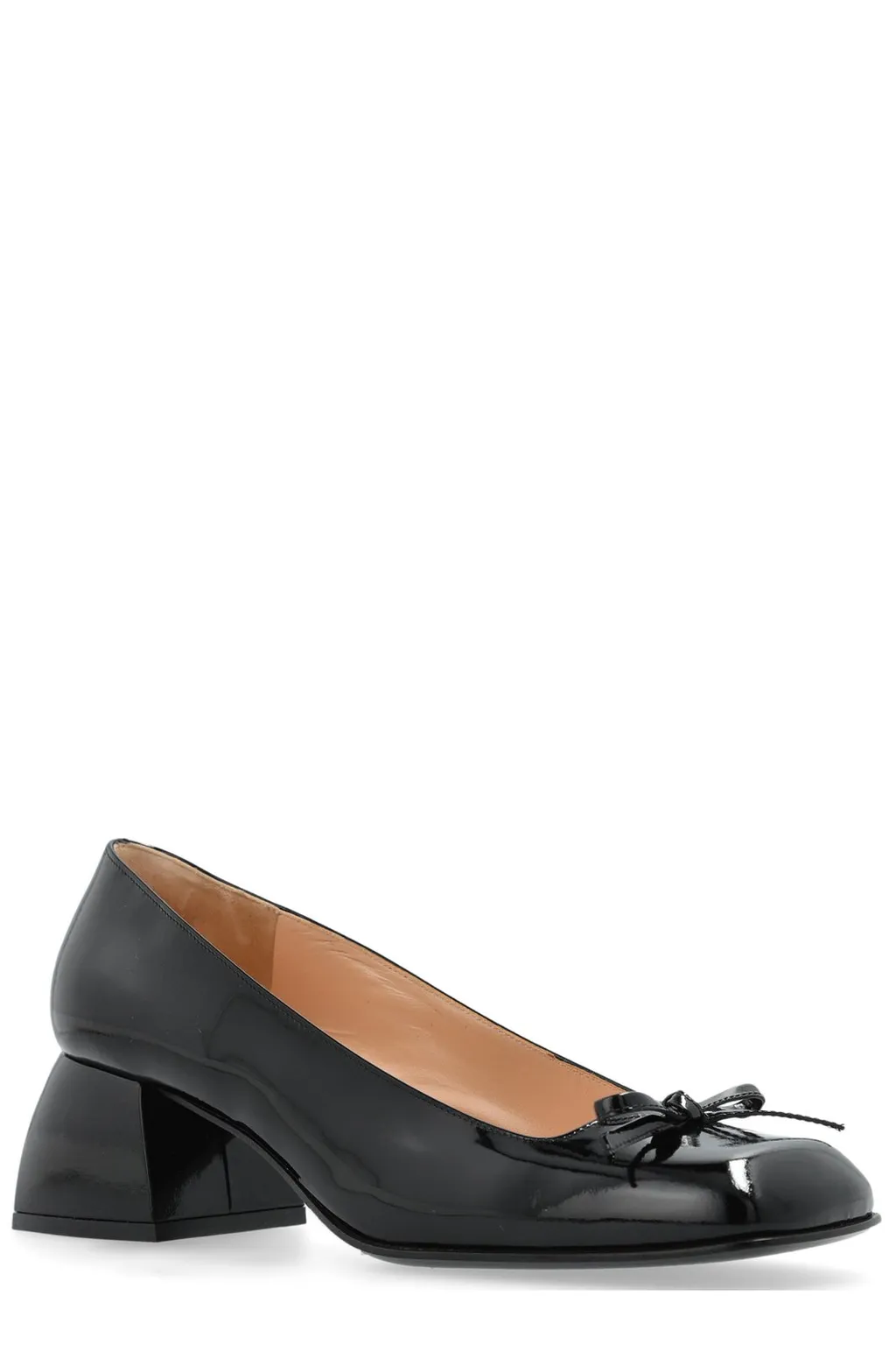 Nodaleto Bow Detail Block Heel Pumps