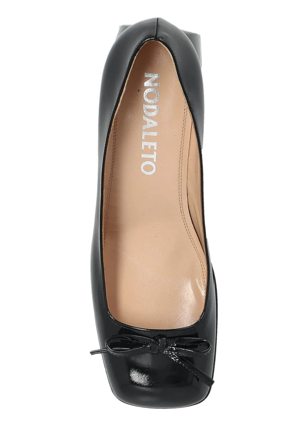 Nodaleto Bow Detail Block Heel Pumps