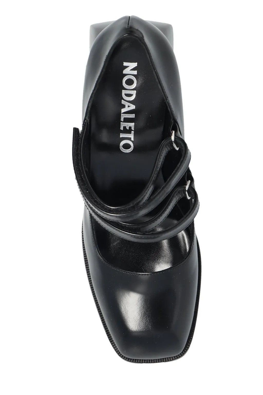 Nodaleto Double Strap Block Heel Pumps