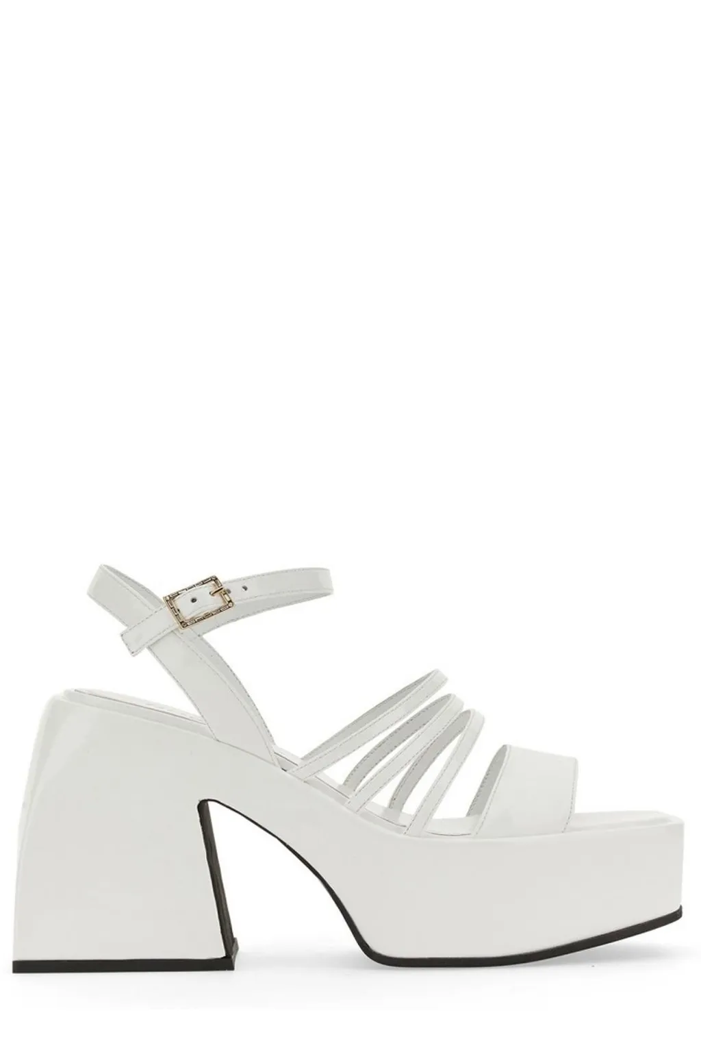 Nodaleto Bulla Chibi Square-Toe Platform Sandals