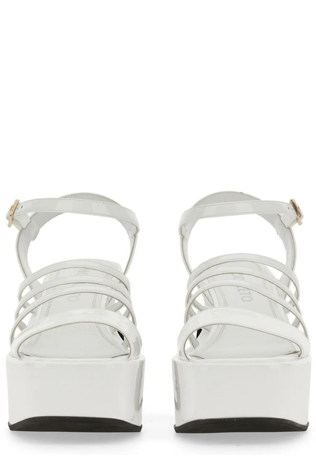 Nodaleto Bulla Chibi Square-Toe Platform Sandals