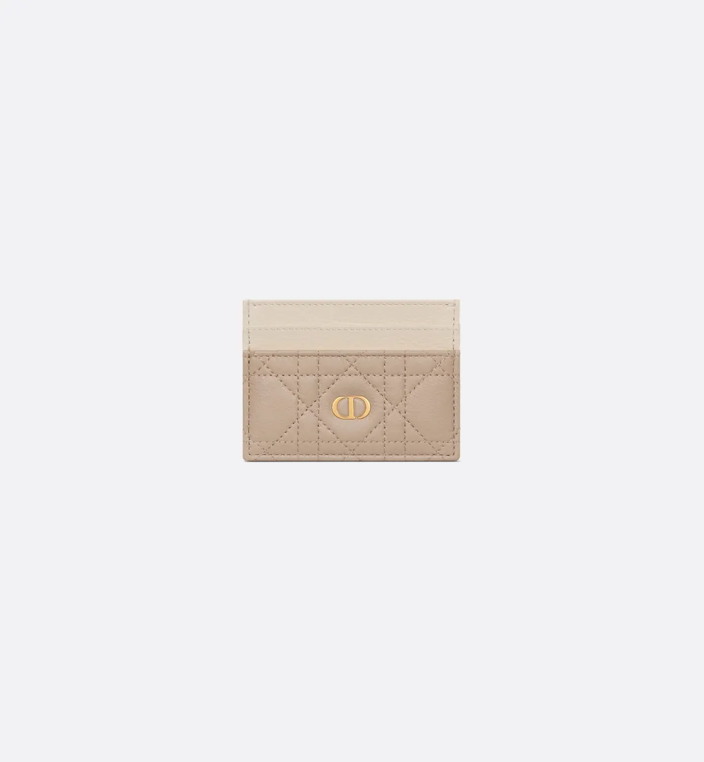 Dior Caro Freesia Card Holder