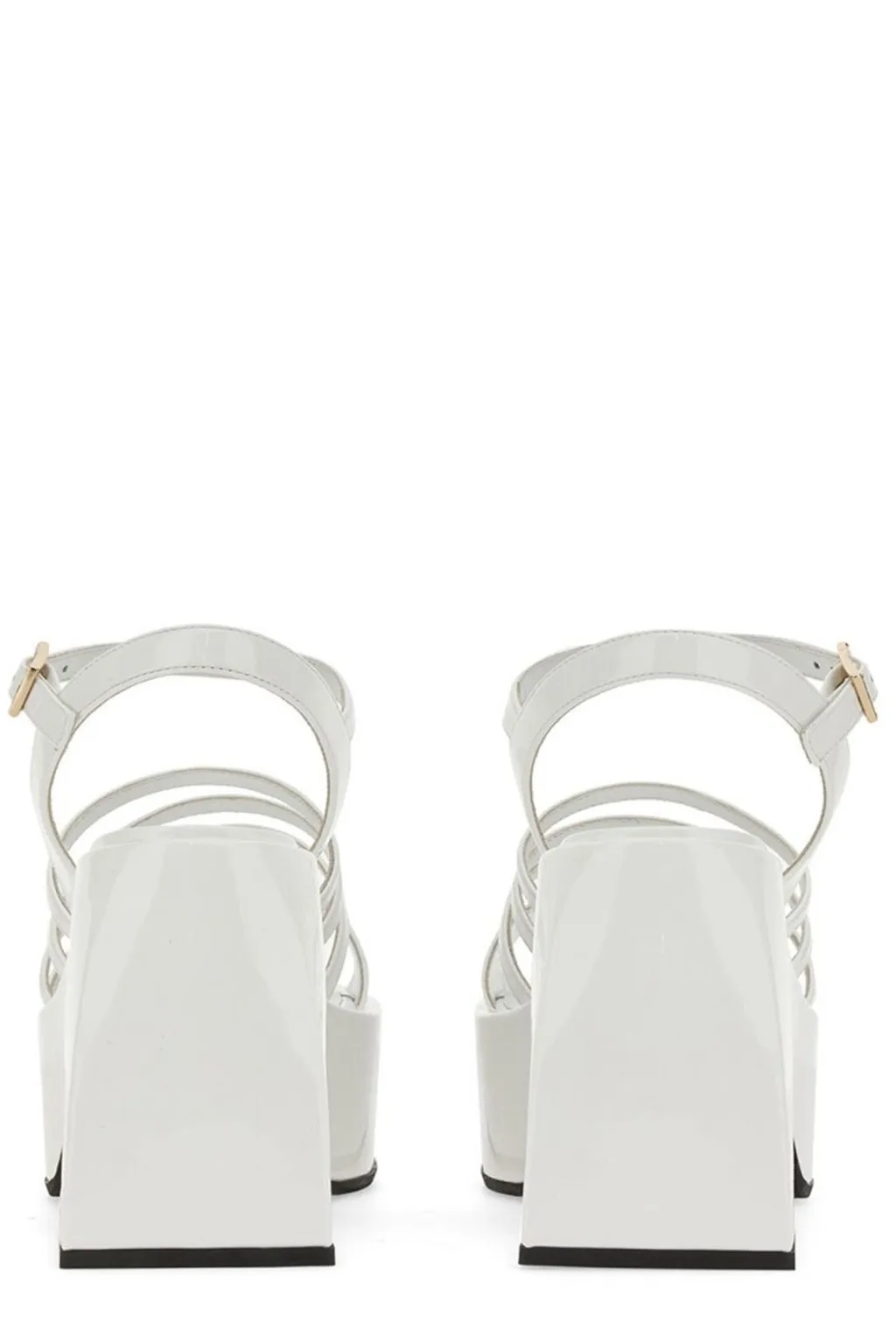 Nodaleto Bulla Chibi Square-Toe Platform Sandals