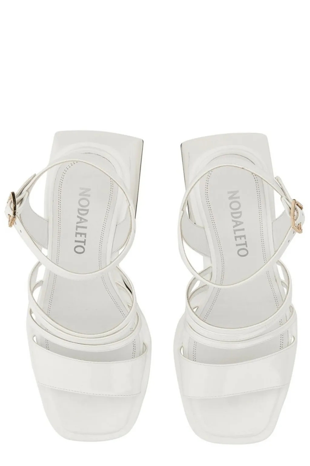Nodaleto Bulla Chibi Square-Toe Platform Sandals