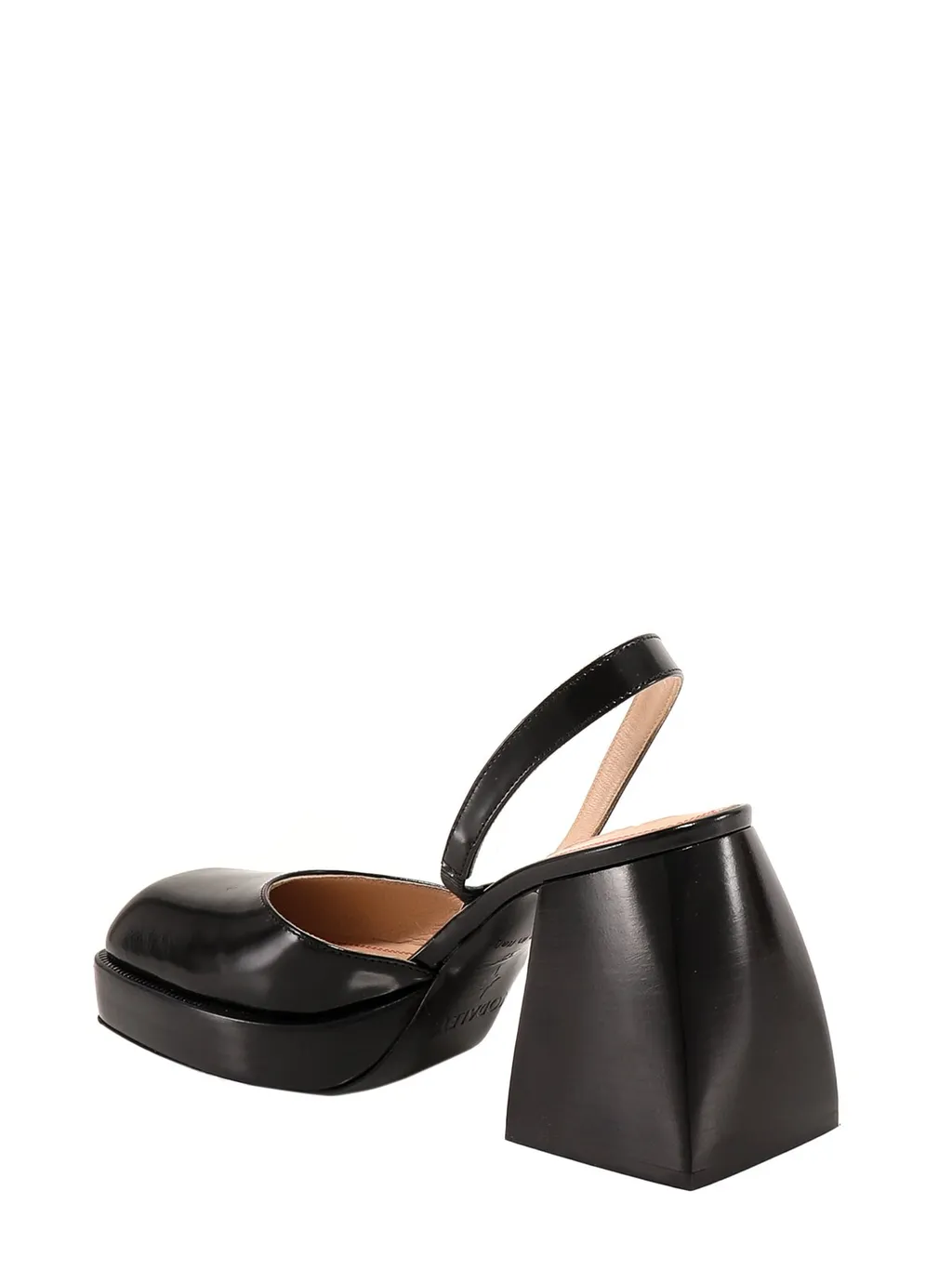 Nodaleto Round-Toe Platform Pumps