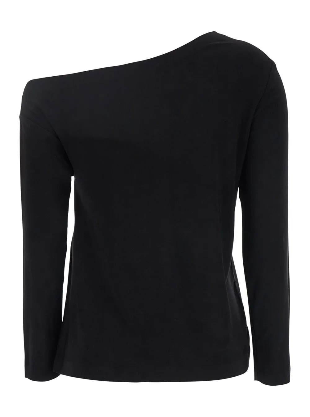 Norma Kamali Drop Shoulder Long-Sleeve Top