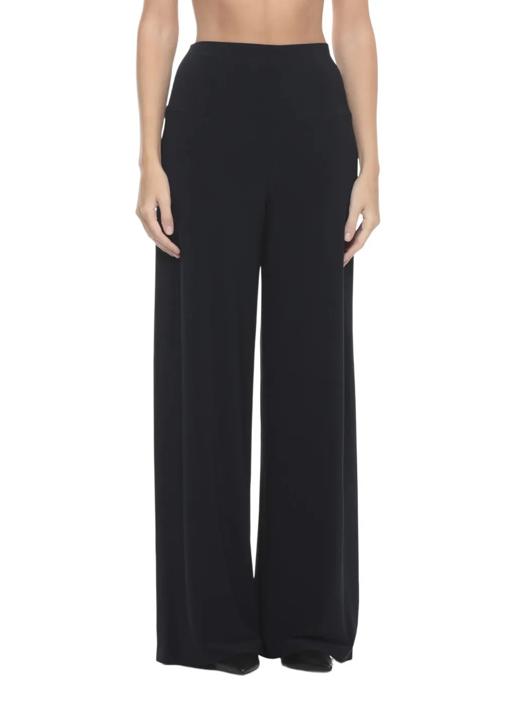 Norma Kamali Elastic-Waist Pants