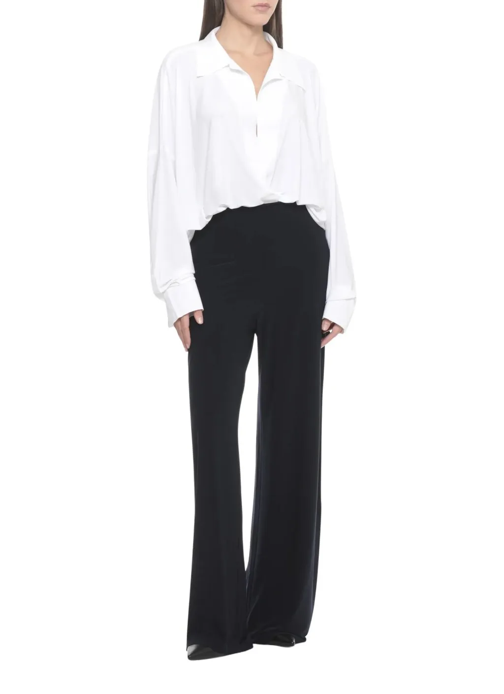 Norma Kamali Elastic-Waist Pants