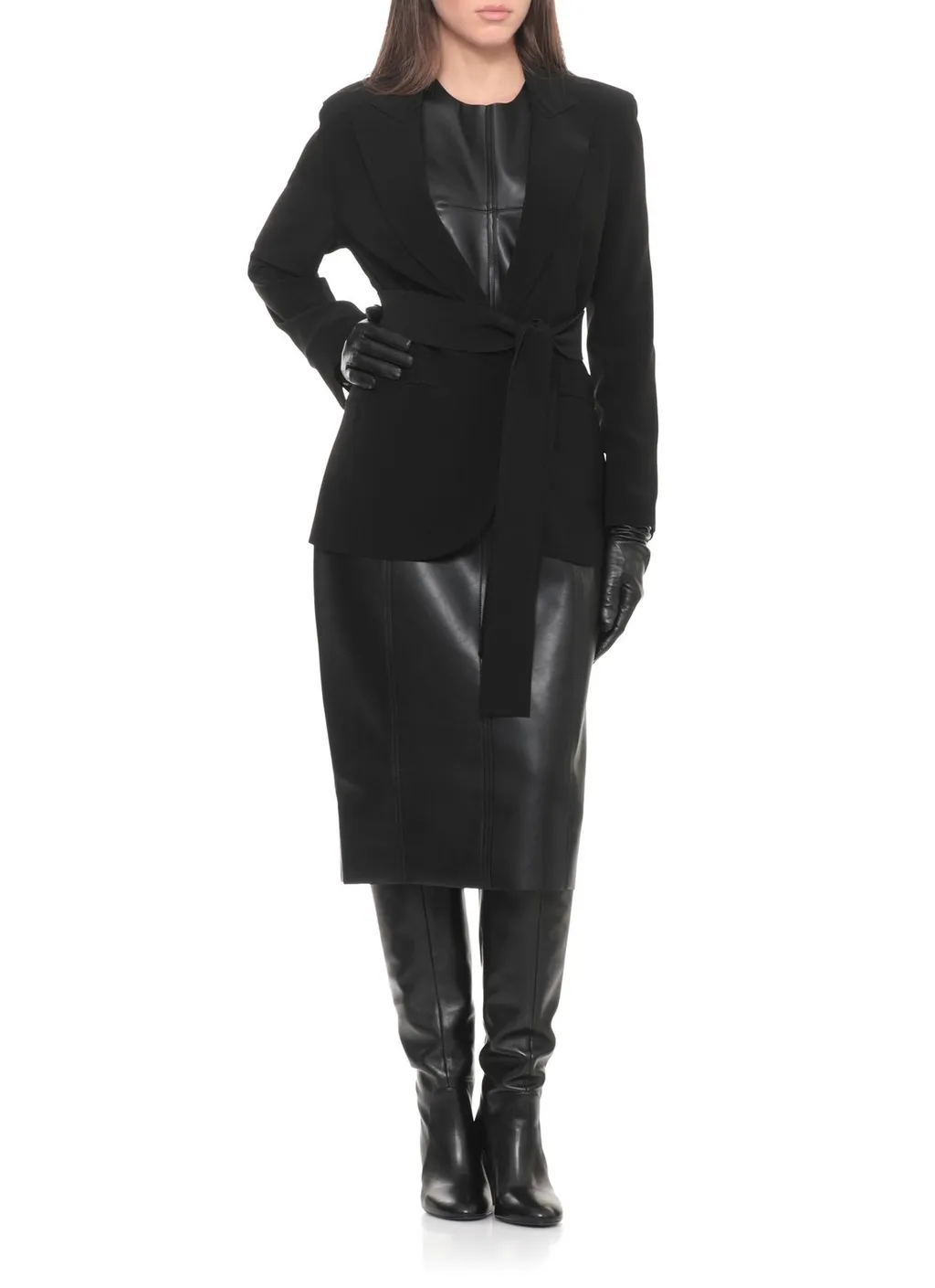 Norma Kamali Sleeveless Zip Dress