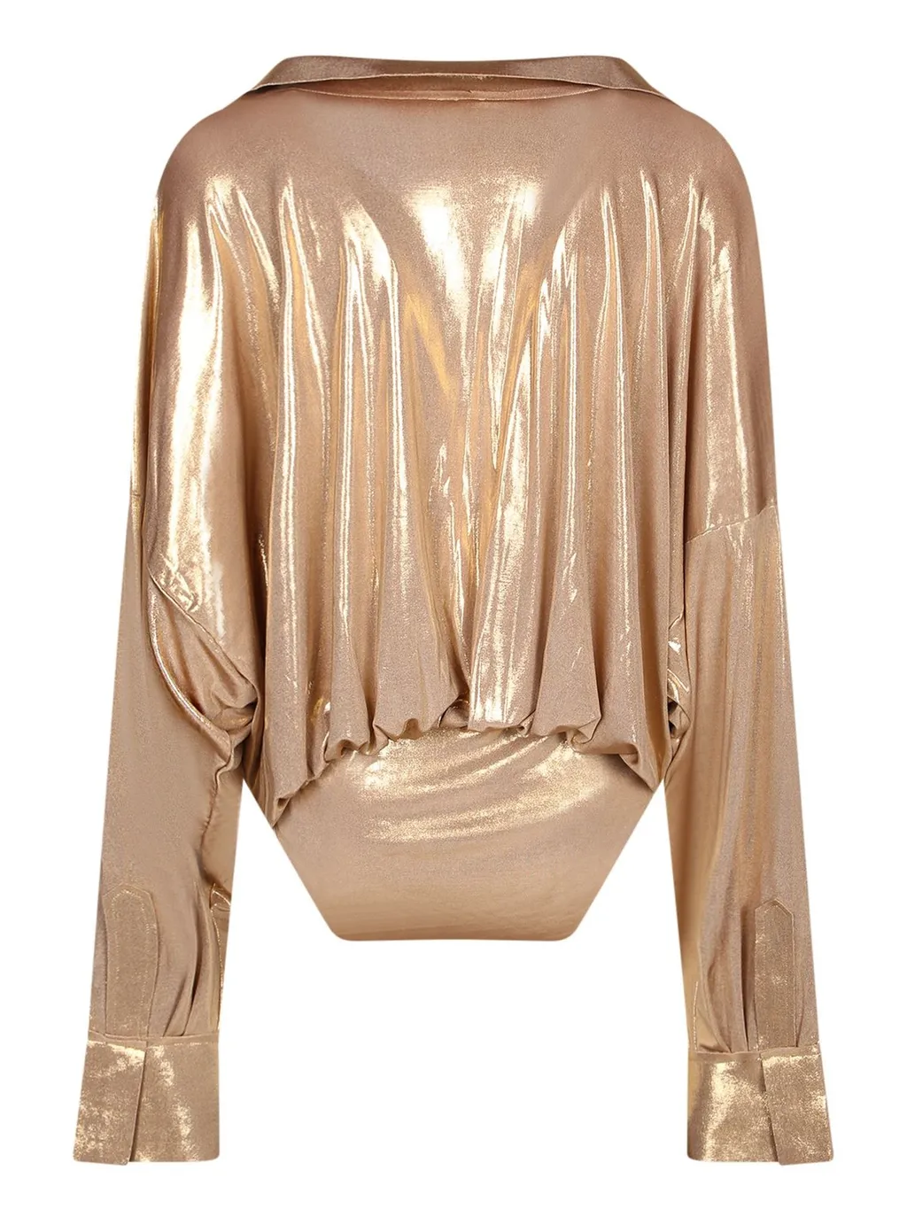 Norma Kamali Deep V-Neck Bodysuit
