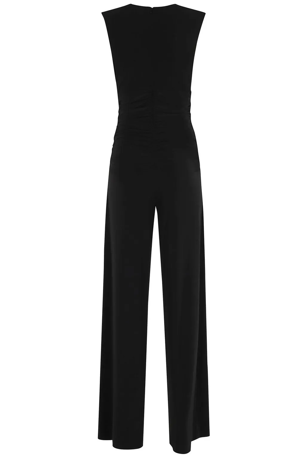 Norma Kamali Sleeveless V-Neck Jumpsuit