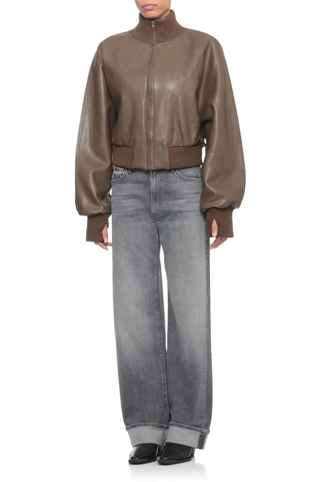 Norma Kamali Elastic Cuff Jacket