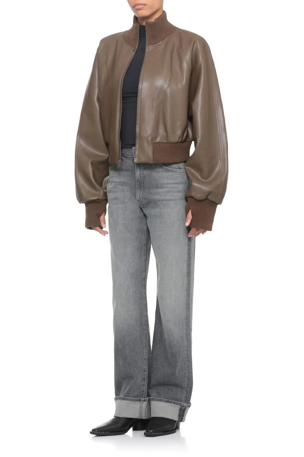 Norma Kamali Elastic Cuff Jacket