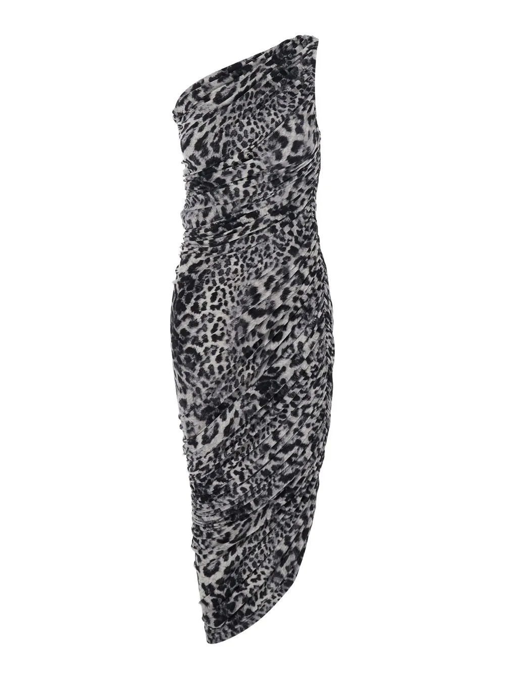 Norma Kamali Diana One-Shoulder Dress