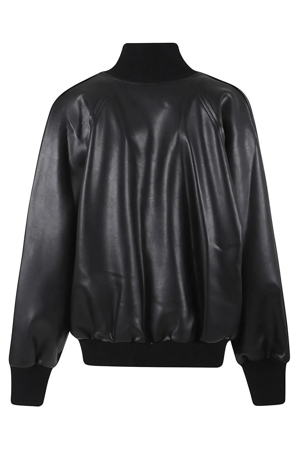 Norma Kamali Ribbed-Collar Jacket