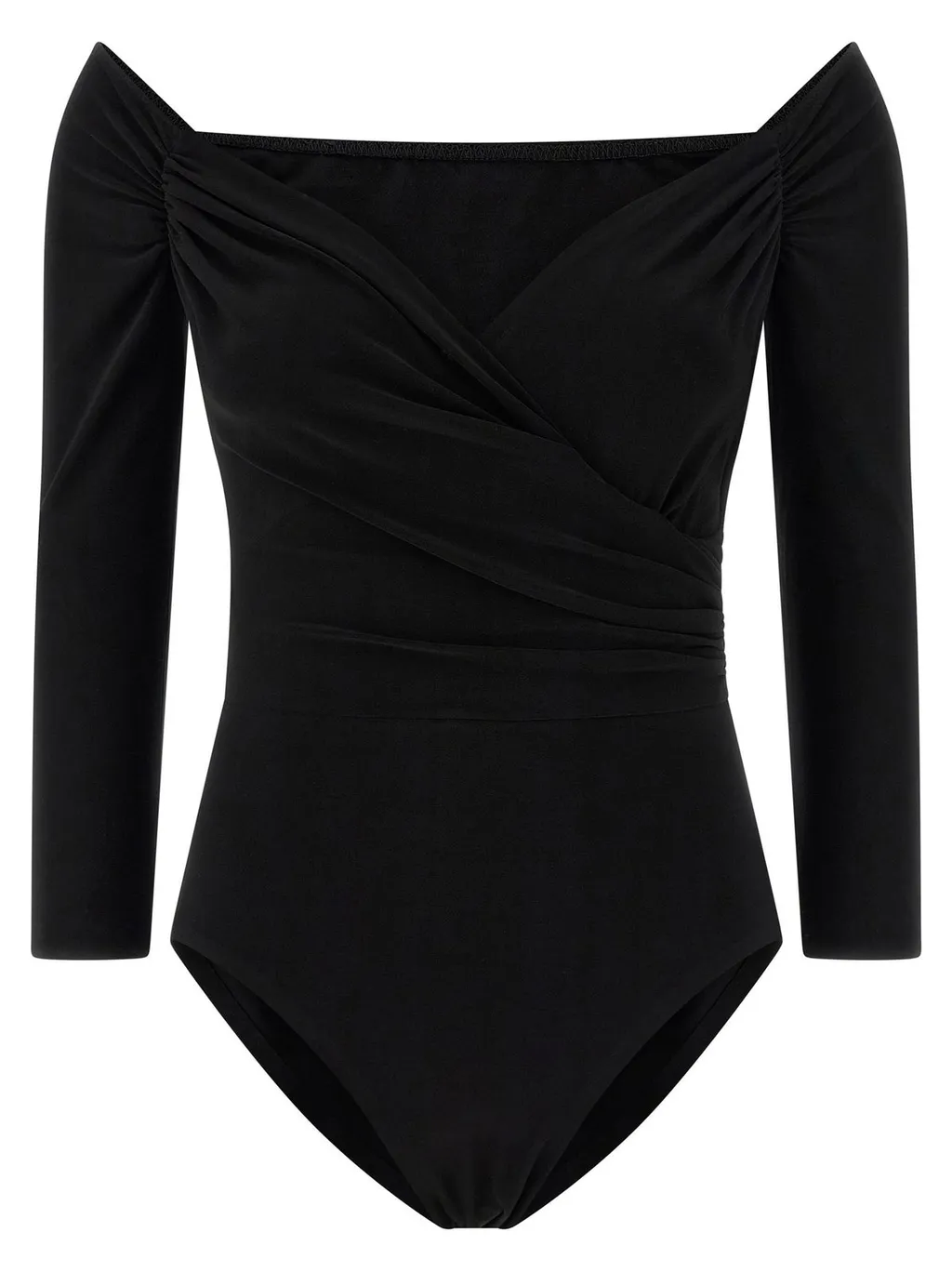 Norma Kamali Sweetheart Neckline Bodysuit