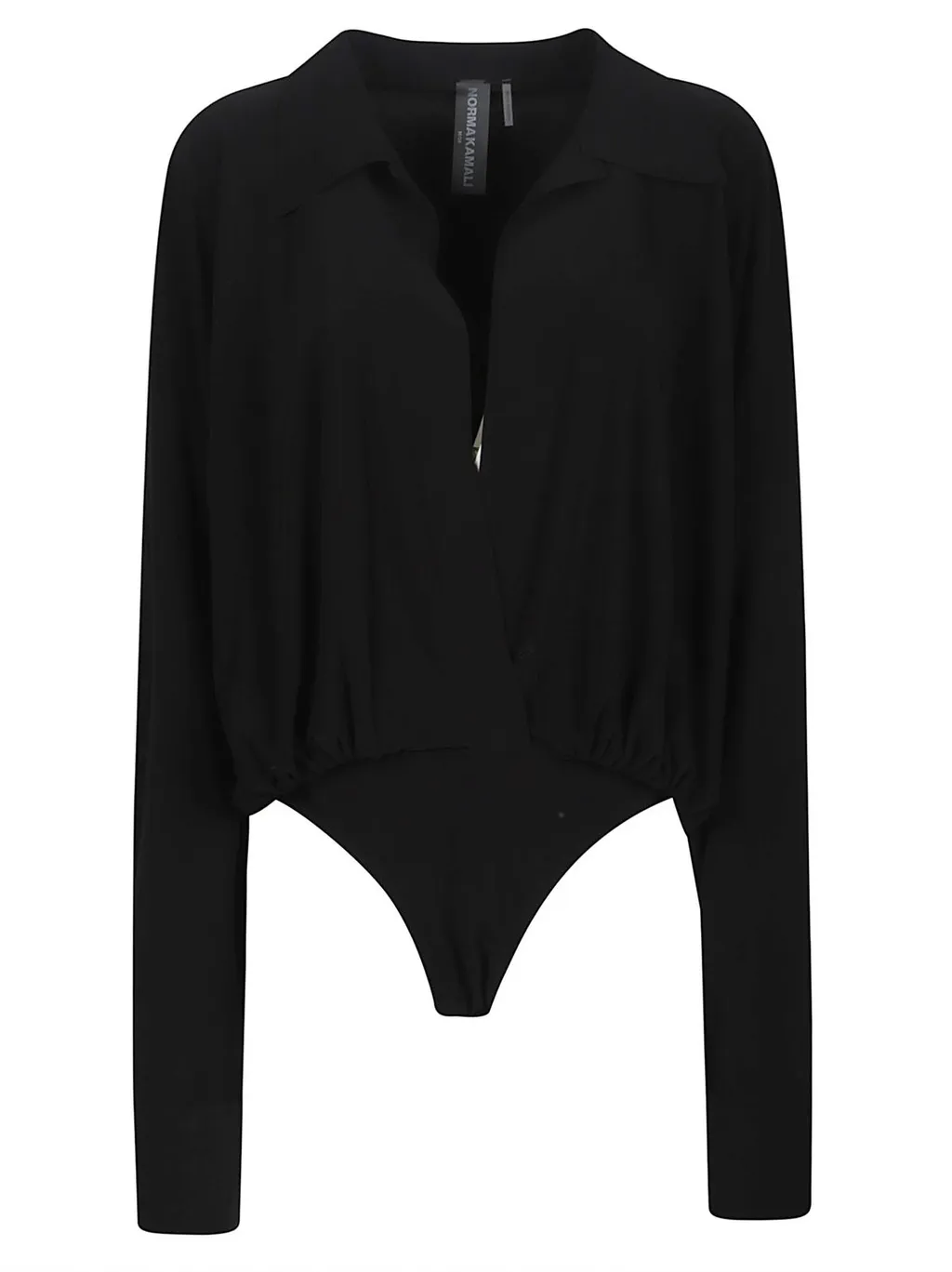 Norma Kamali Oversized Bodysuit Shirt