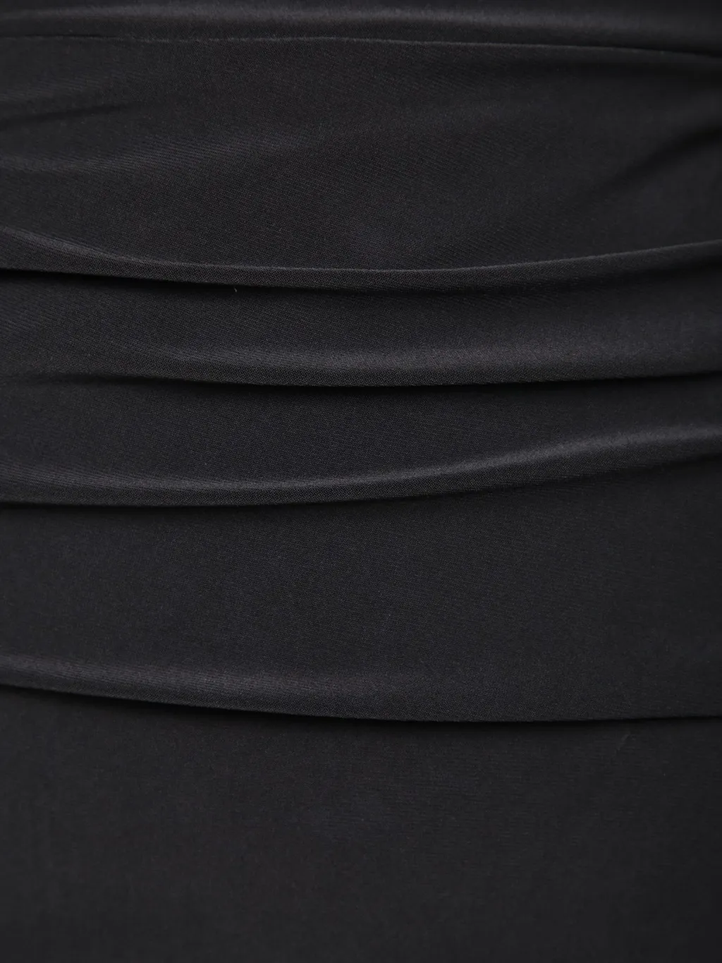 Norma Kamali Sweetheart Draped Dress