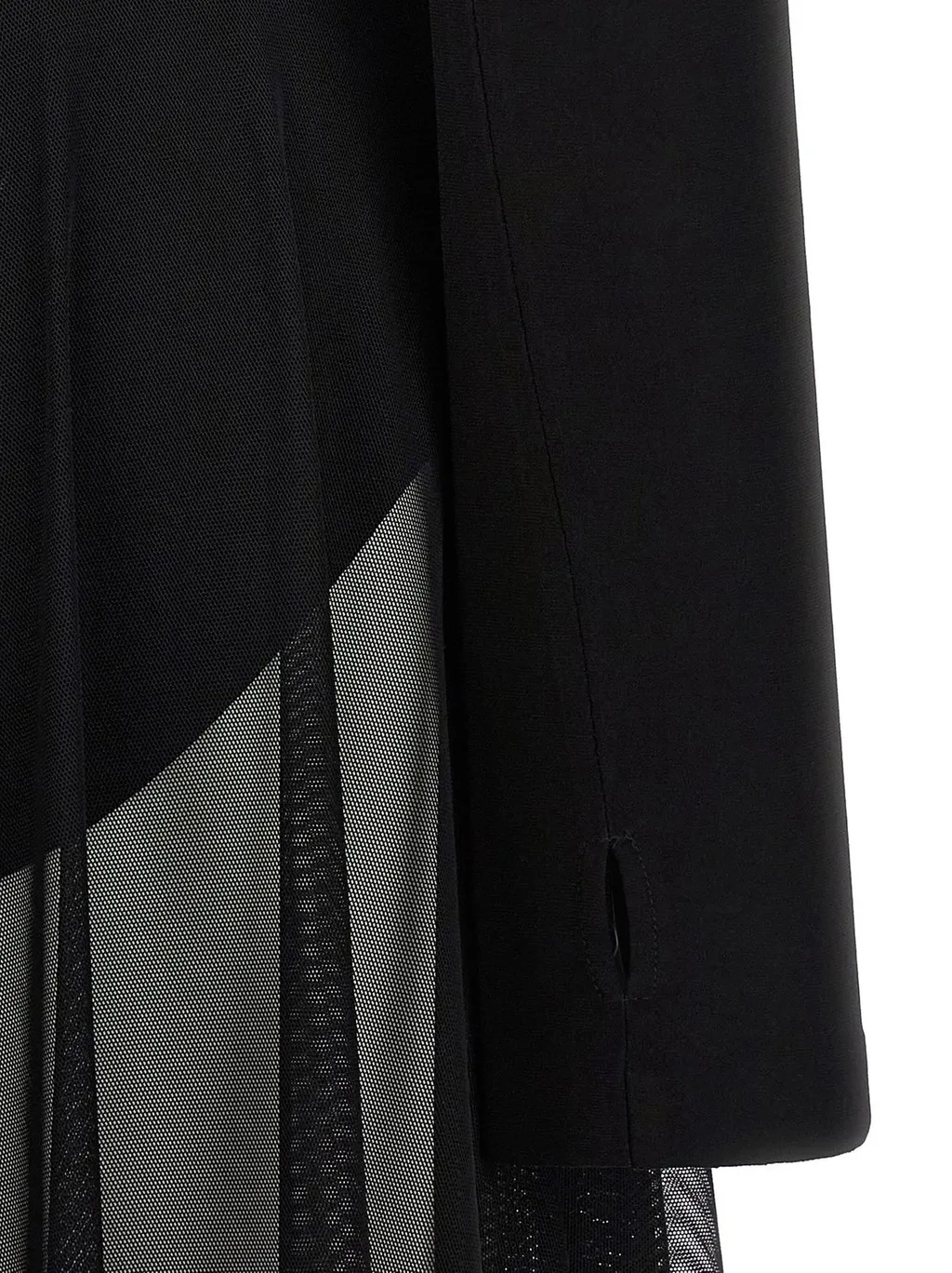 Norma Kamali Mesh Maxi Dress