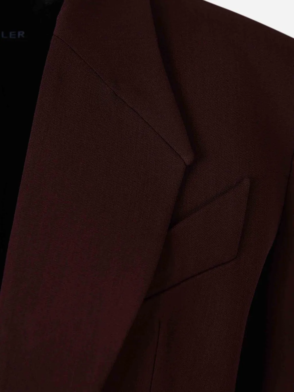 Mugler Pierced Blazer Jacket