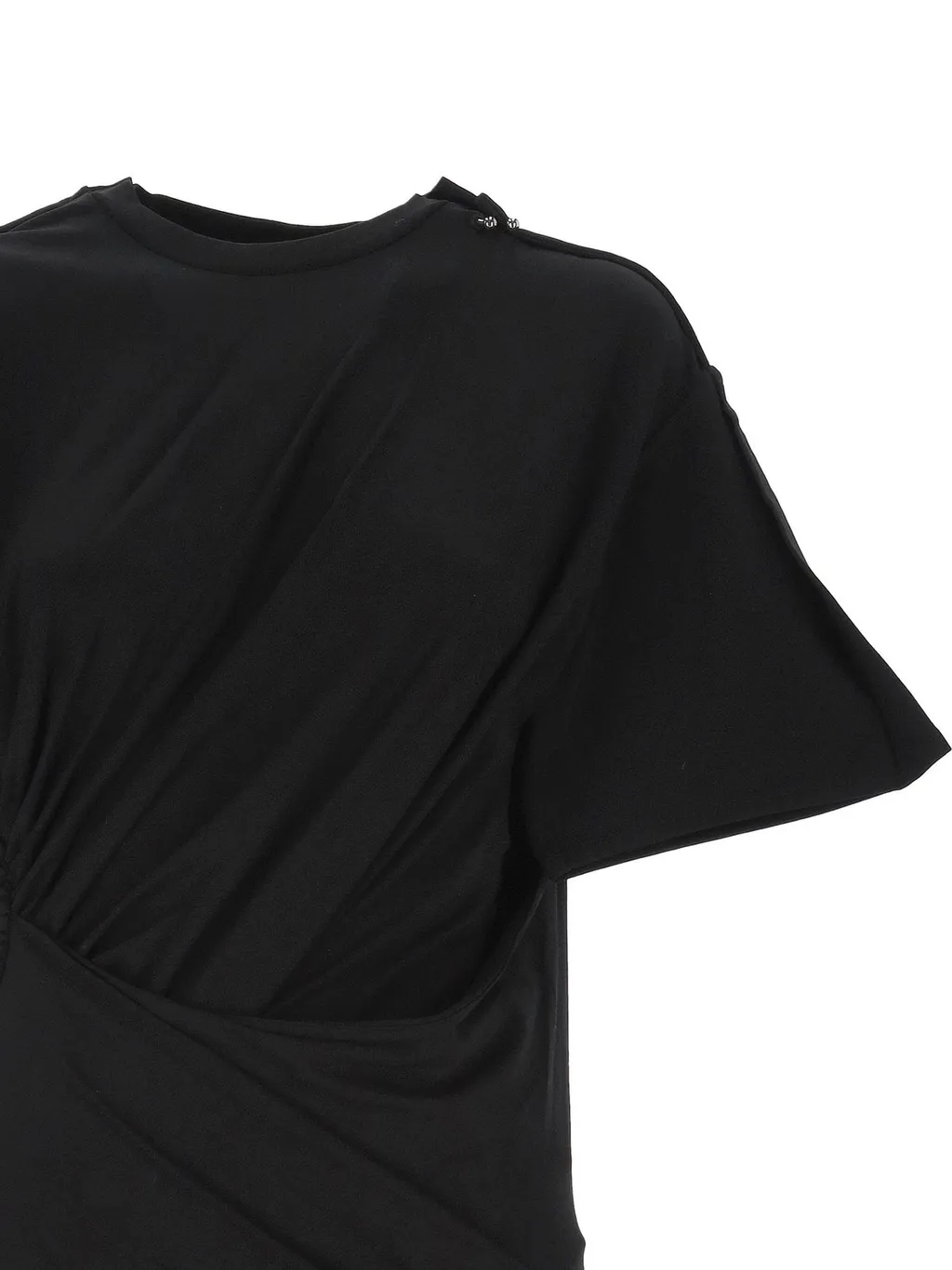 Mugler Asymmetric Ruched Dress