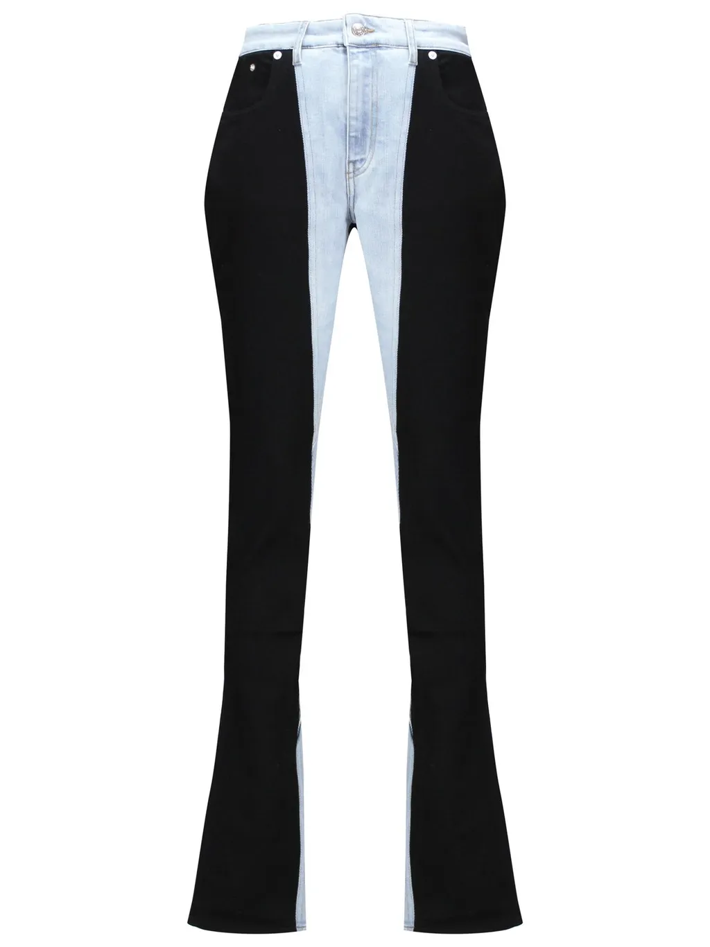 Mugler Panel Flare Jeans
