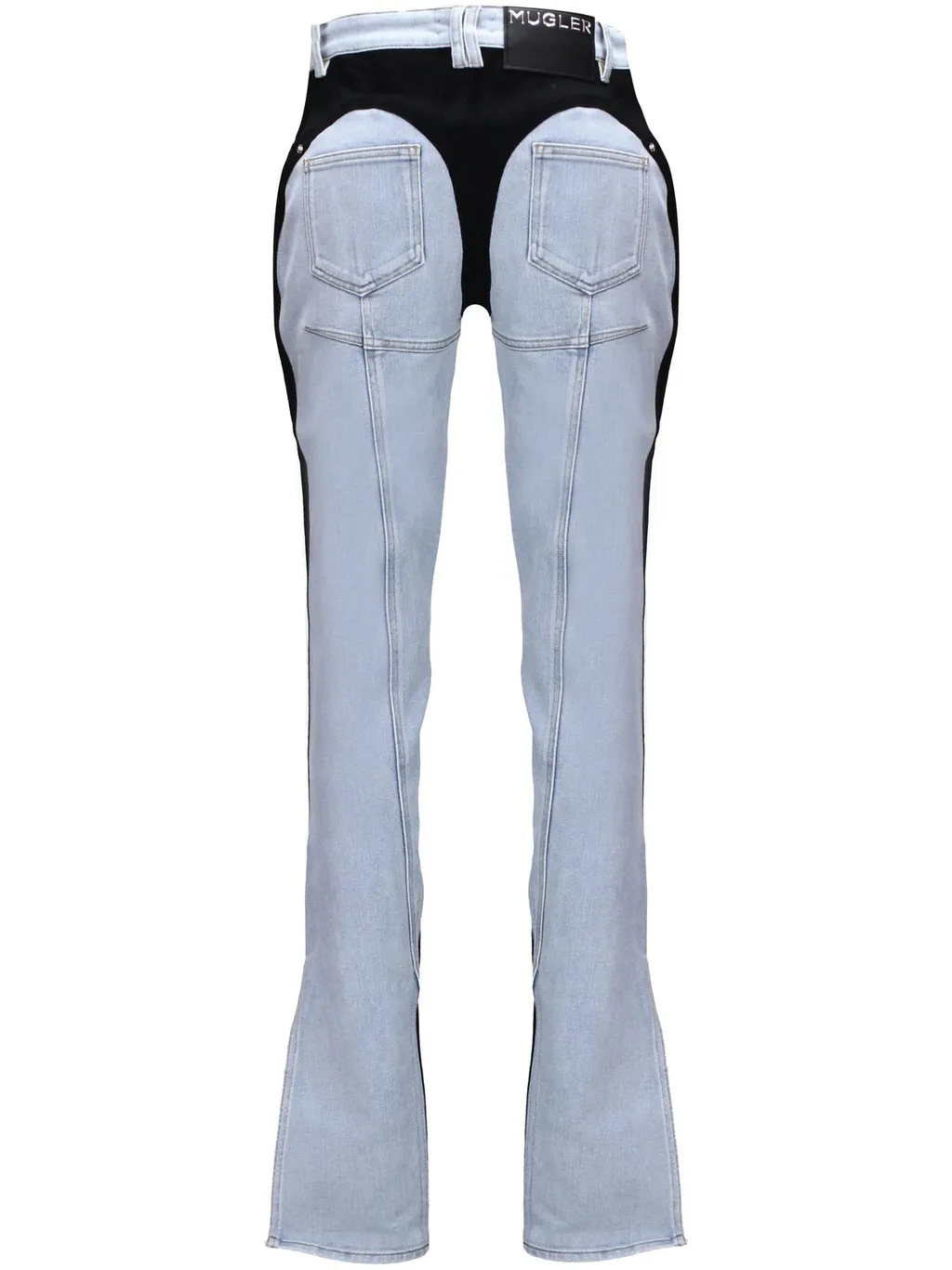 Mugler Panel Flare Jeans