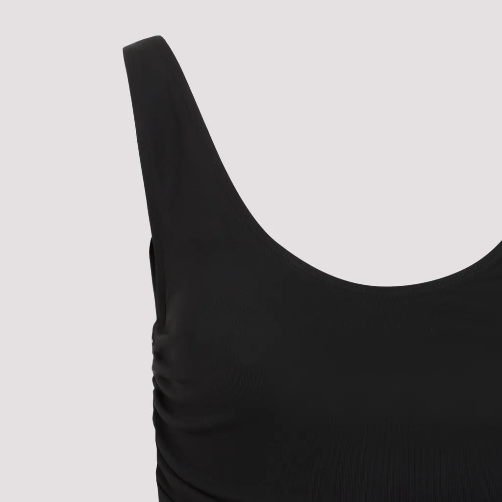 Mugler Ruched Draped Dress