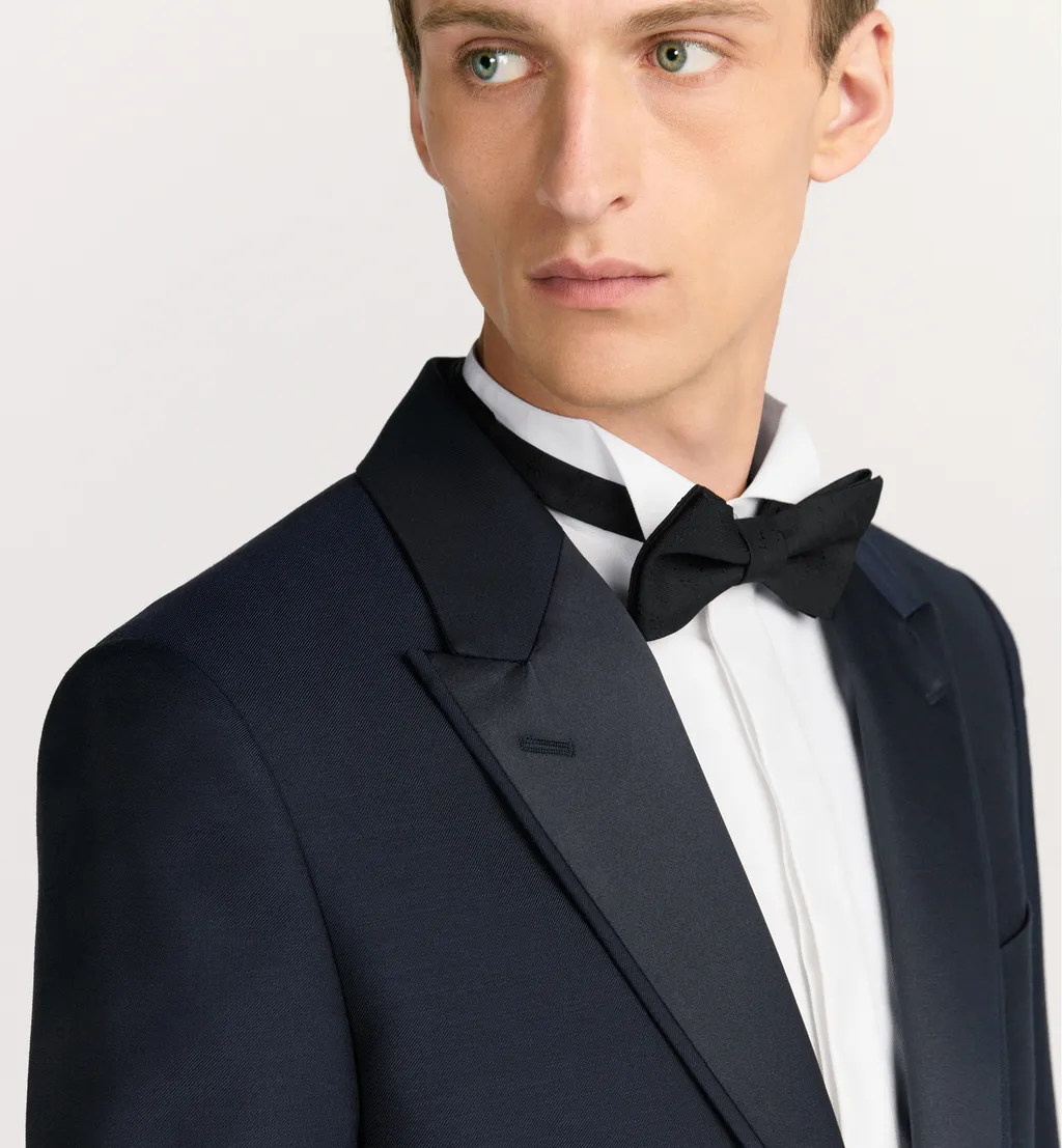 Jacket With Satin Detailing