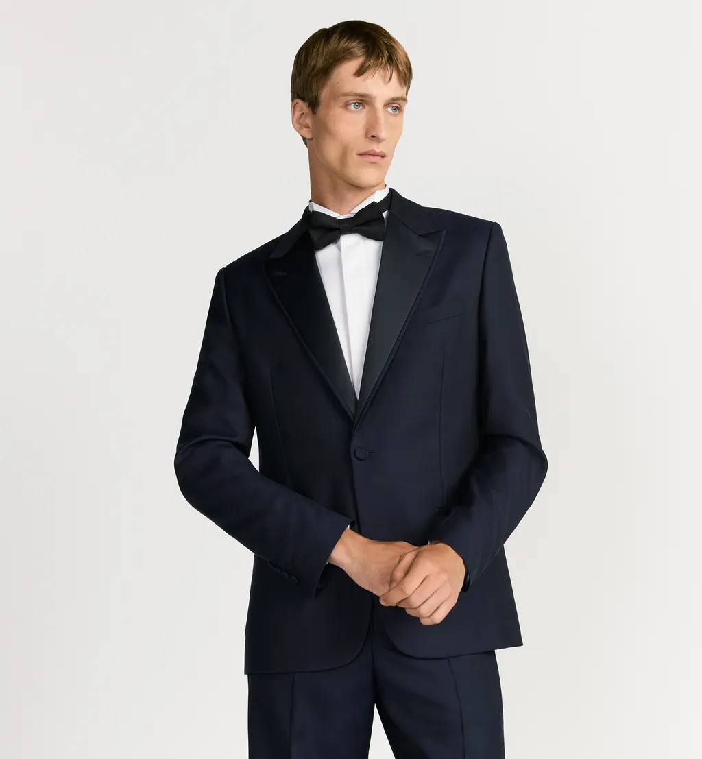 Jacket With Satin Detailing