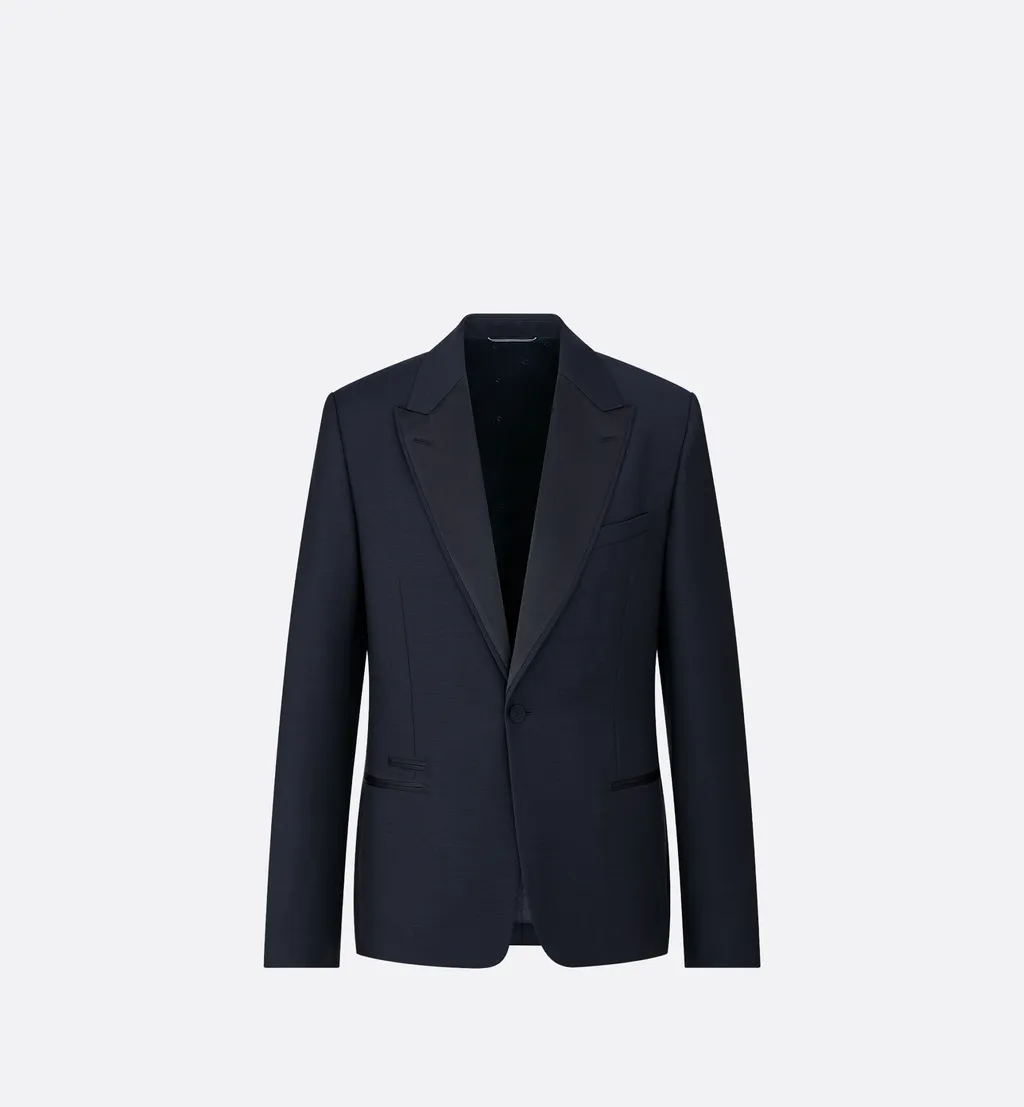 Jacket With Satin Detailing