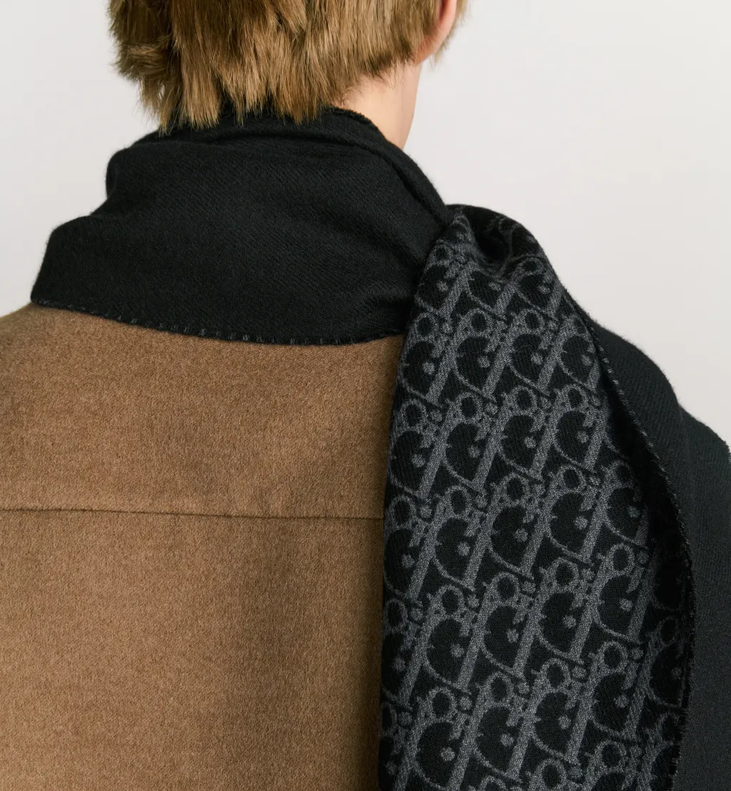 Dior Oblique Double-Sided Scarf