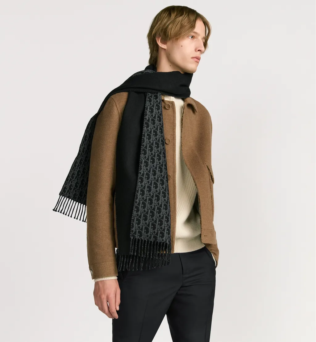 Dior Oblique Double-Sided Scarf