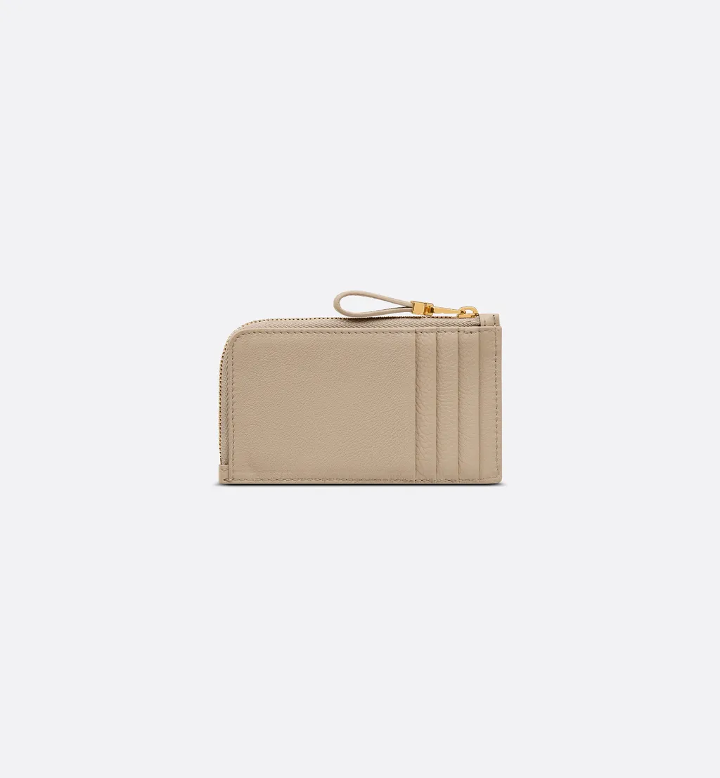 Dior Caro Cosmos Zipped Card Holder