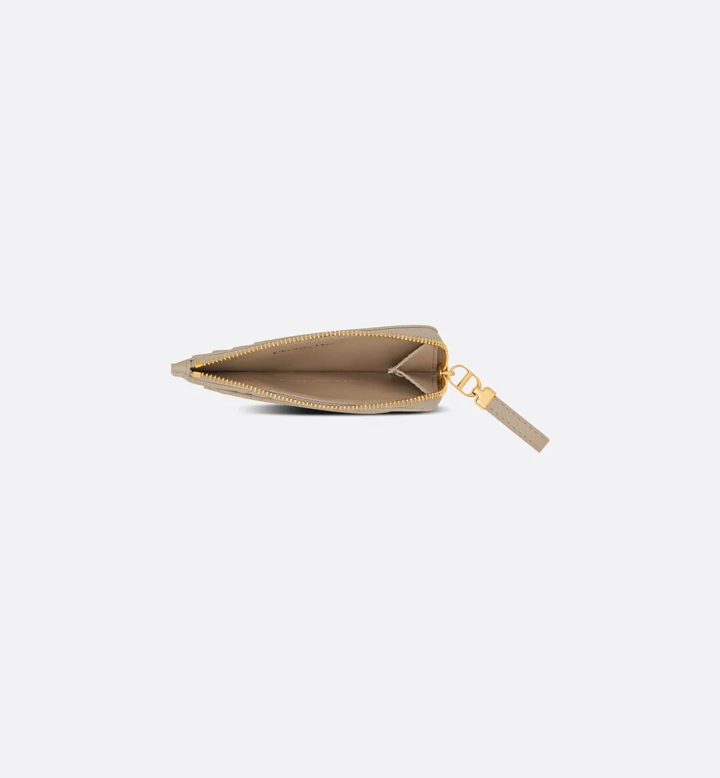 Dior Caro Cosmos Zipped Card Holder
