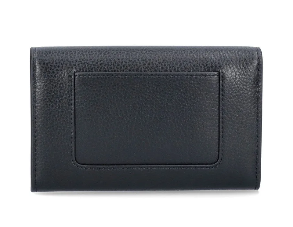 Mulberry Darley Logo Engraved Medium Wallet