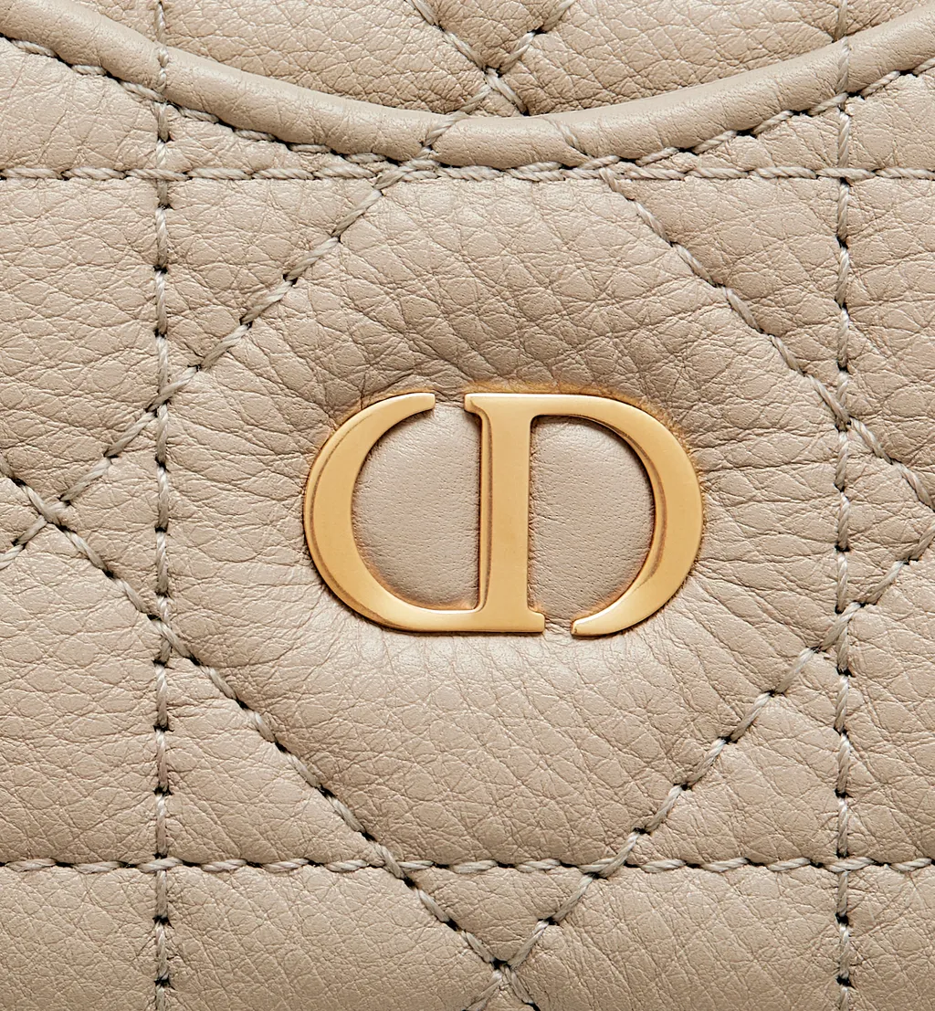Dior Caro Cosmos Zipped Card Holder