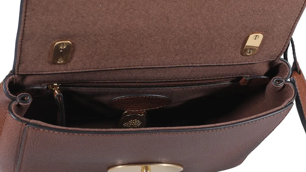 Mulberry Lily Logo Plaque Crossbody Bag