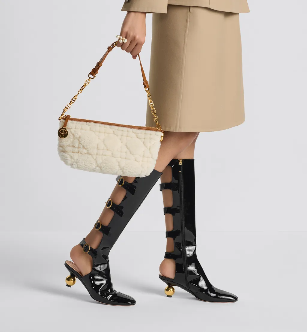 Diorstar Hobo Bag With Chain