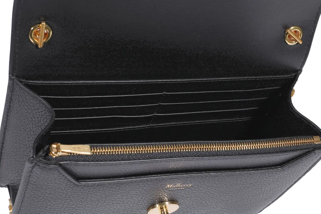 Mulberry Darley Twist-Lock Chained Mini Crossbody Bag